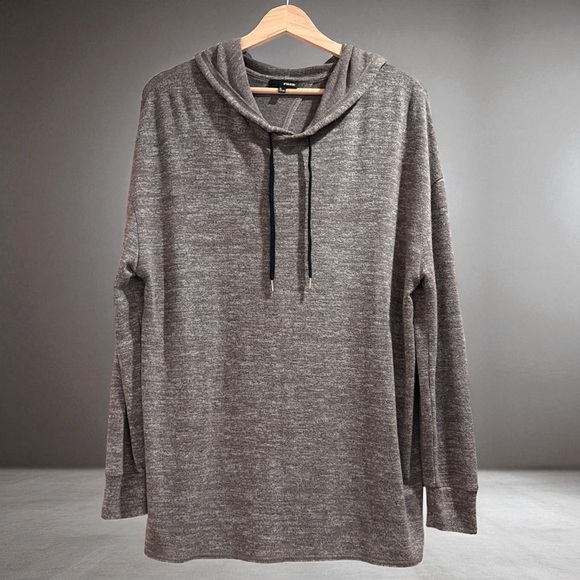 Wilfred Free - Taupe Open-Back Oversized Lightweight Hoodie - S - Picture 1 of 8